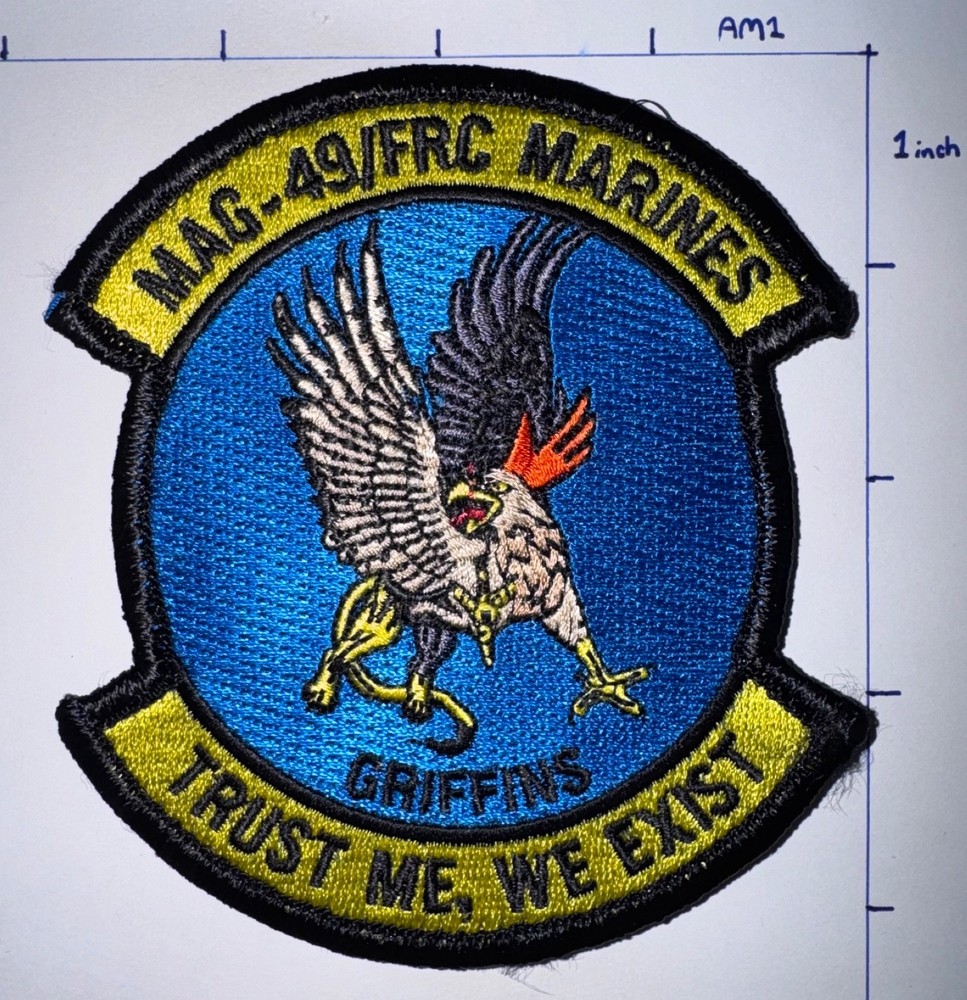USMC MAG-49 / FRC Marines Patch
