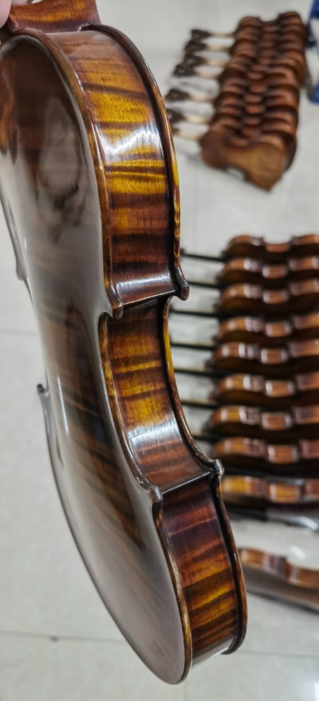 Stradivarius Nice Pattern Handmade Violin 4/4 with Free Case