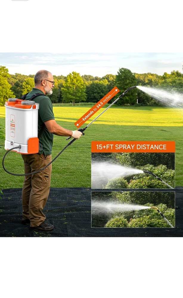 5.3 Gallon Battery Powered Backpack Sprayer