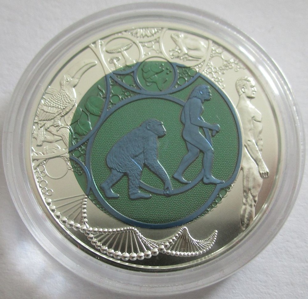 Austria 25 Euro 2014 Evolution Silver Niobium