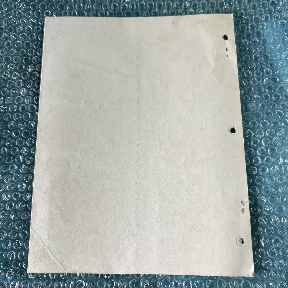 TERABURST KONAMI ARCADE VIDEO game manual