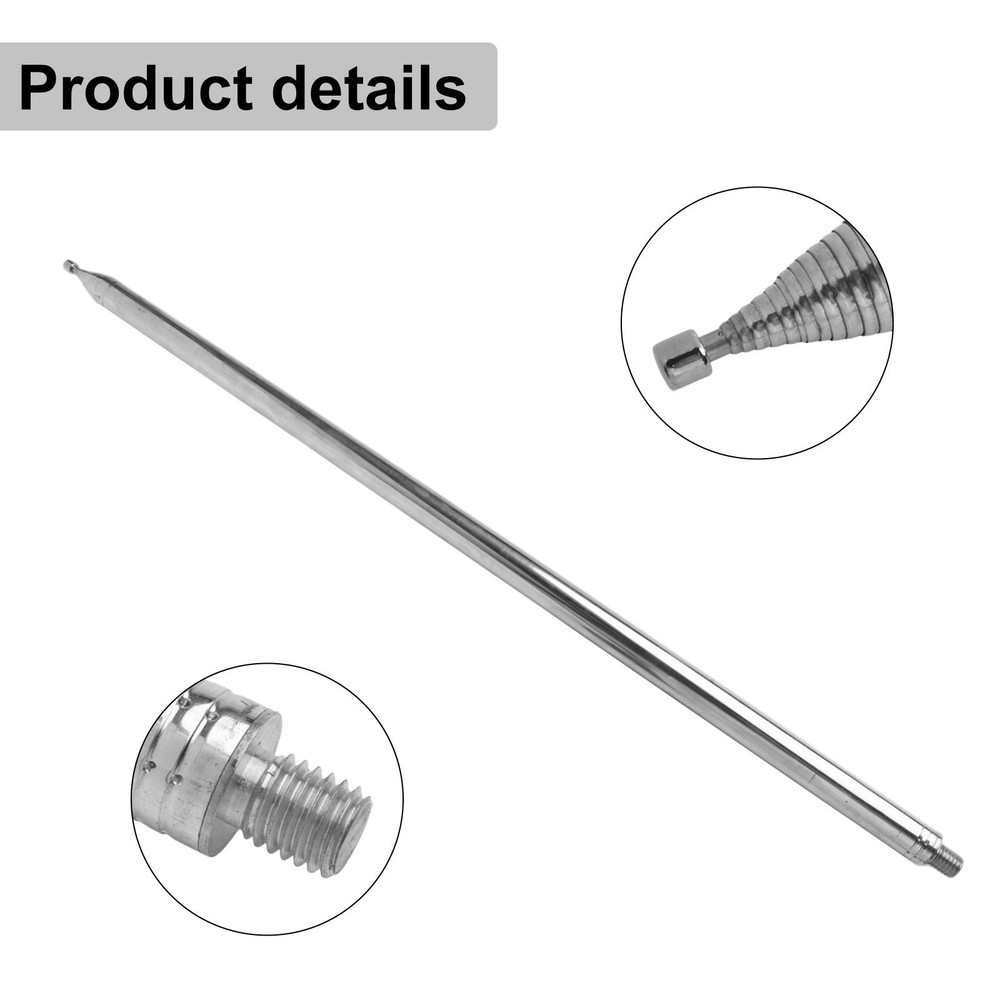 Adjustable 14 Section Telescopic Antenna 5 6M/18 4FT Length for DIY Projects