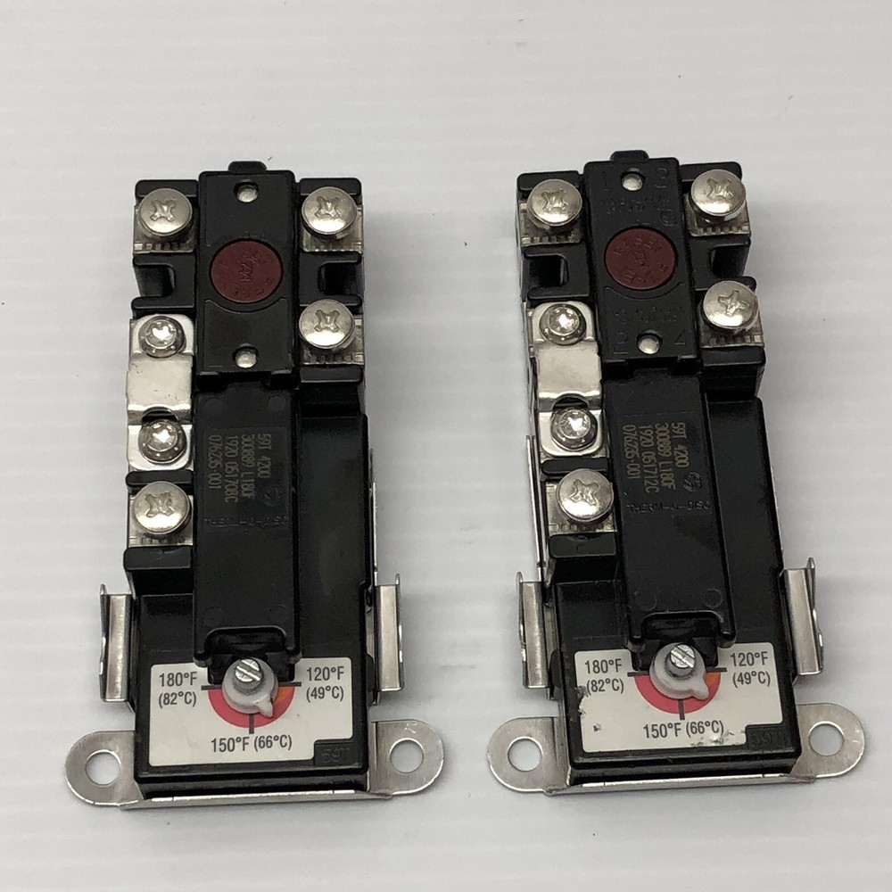LOT OF 2 HERM-O-DISK 59T SERIES ELECTRIC WATER HEATER CONTROL 66T 4401
