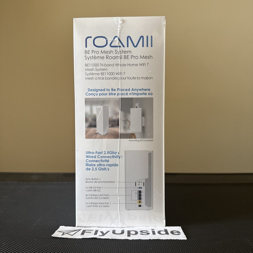MSI Roamii BE Pro Mesh WiFi 7 MODEL MRBE110 - 2 Pack