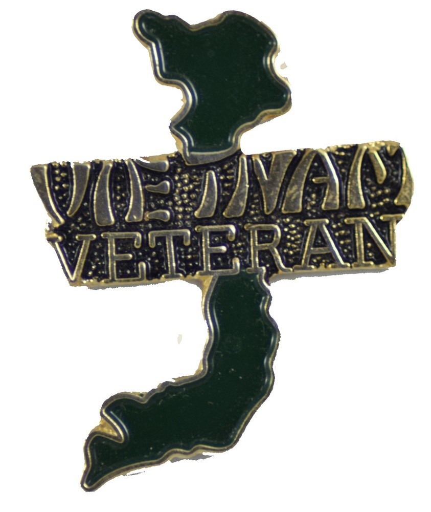 VIETNAM VETERAN HAT PIN