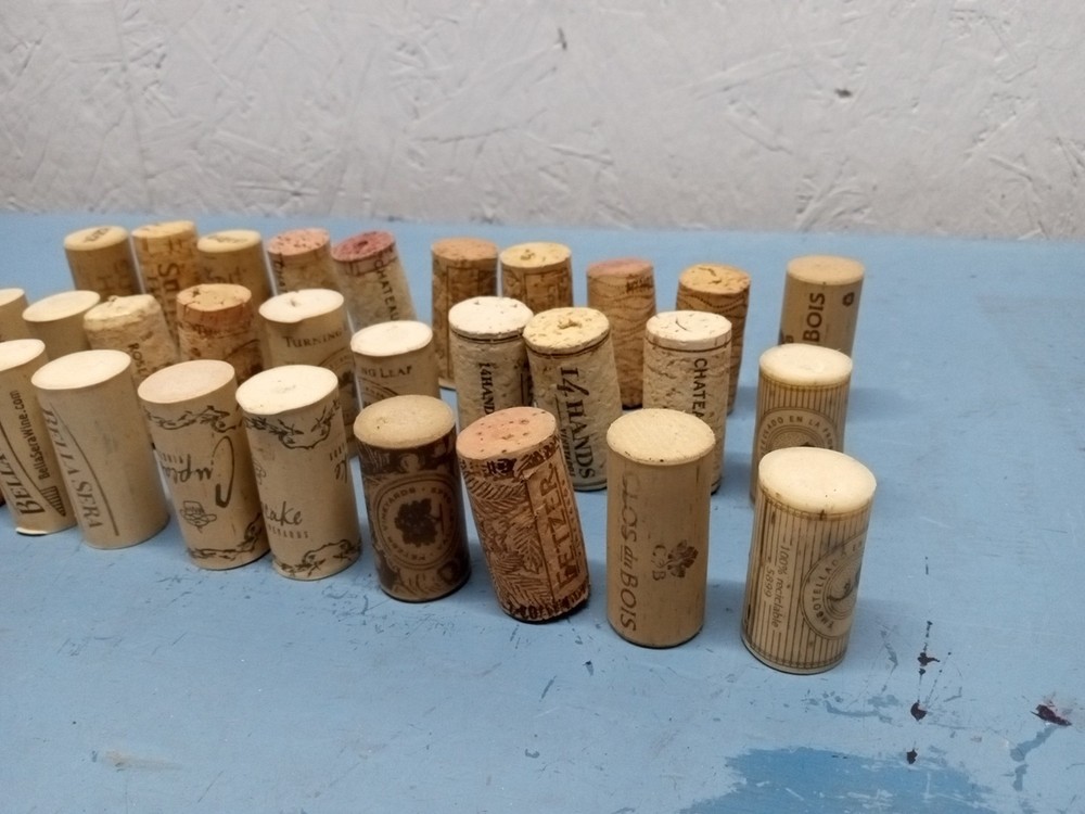 Lot of 30 Miscellaneous Wine Corks (LL)