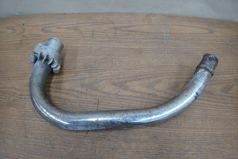 1978 HONDA CB400A EXHAUST HEADER W/ FLANGE DAMAGED