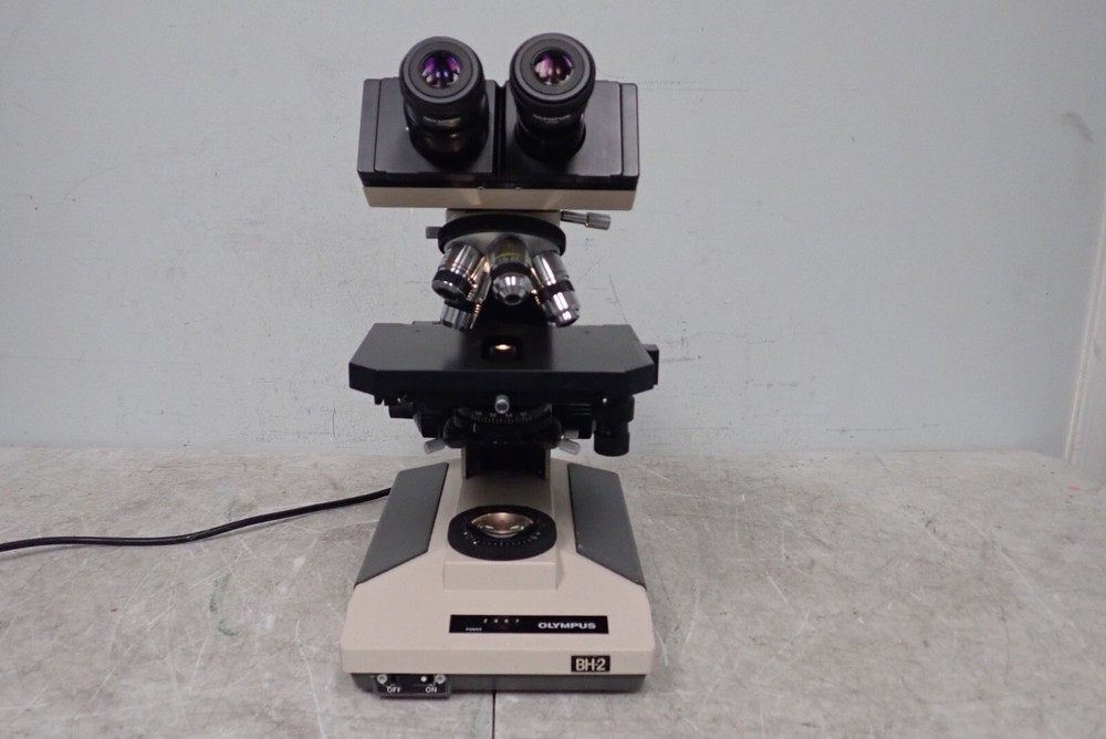 Olympus BH2 BHT BHTU Binocular Upright Microscope w/ 4 Objectives