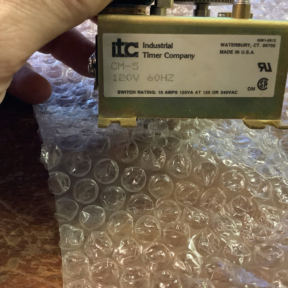 ITC Industrial Timer Co.CM-5 Panel Mount Timer CM Series Programmable(new)