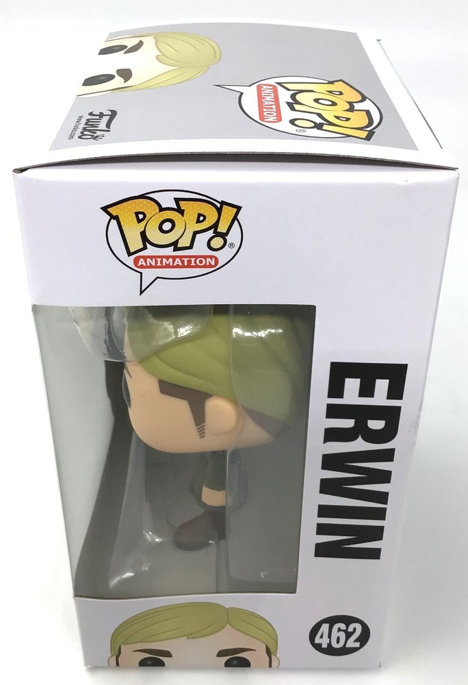 Funko Pop! Animation Attack on Titan Erwin #462 with Pop Protector