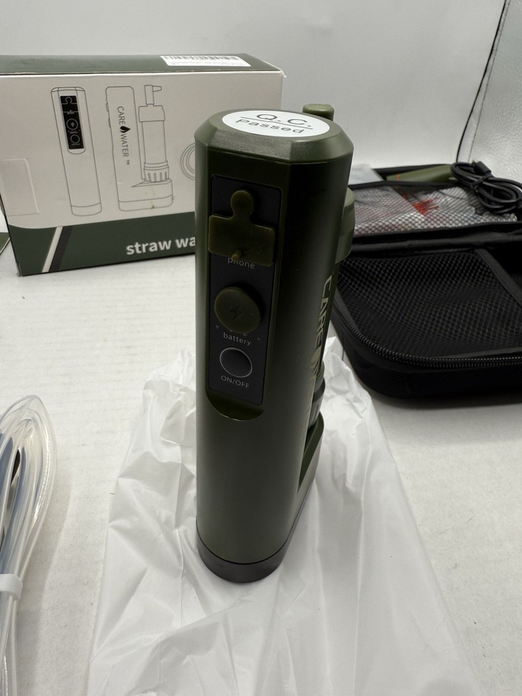 CaredWater Electric Portable Water Filter Purifier