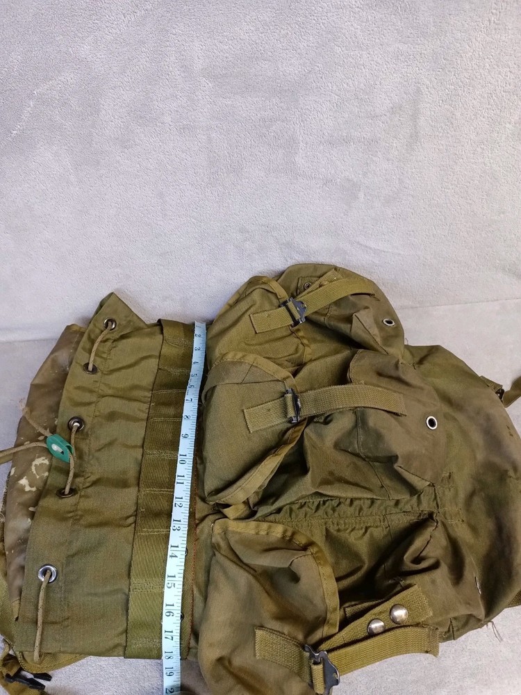 USGI Field Back Pack Combat Nylon Large LC-1 Large Green BPS No Frame