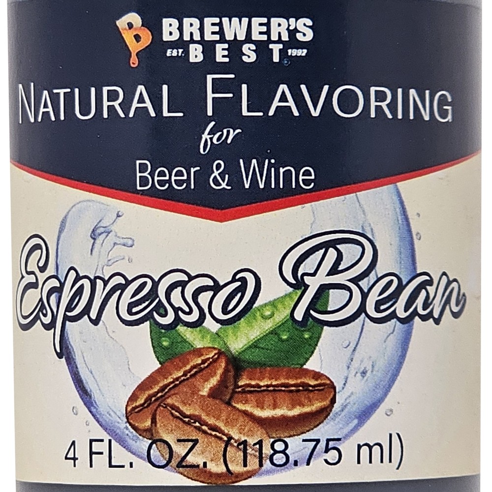 Brewer's Best Natural Beer and Wine Fruit Flavoring (Espresso Bean) 4oz