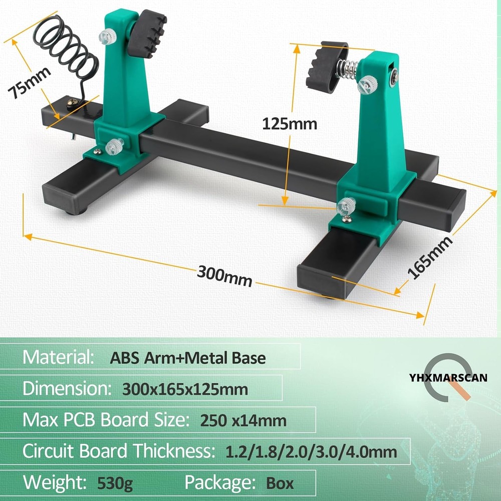 PCB Soldering Stand Adjustable Clamp Helping Hand