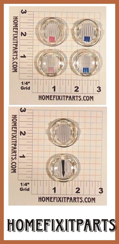 Faucet Handle Buttons For Sterling Tub Shower Plastic