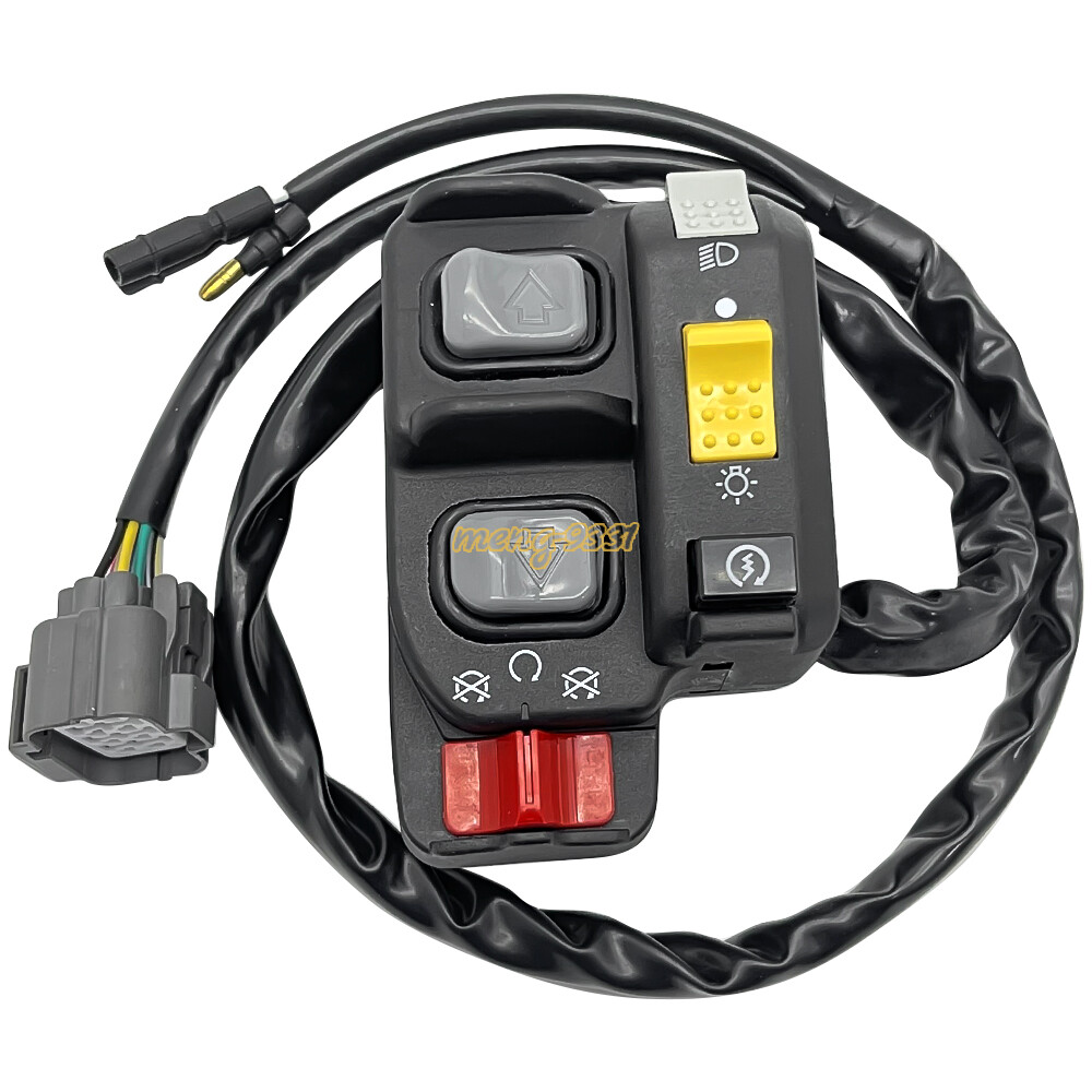 Handlebar Start Stop Kill Switch Headlight for Honda Recon 250 TRX250 2002-2004