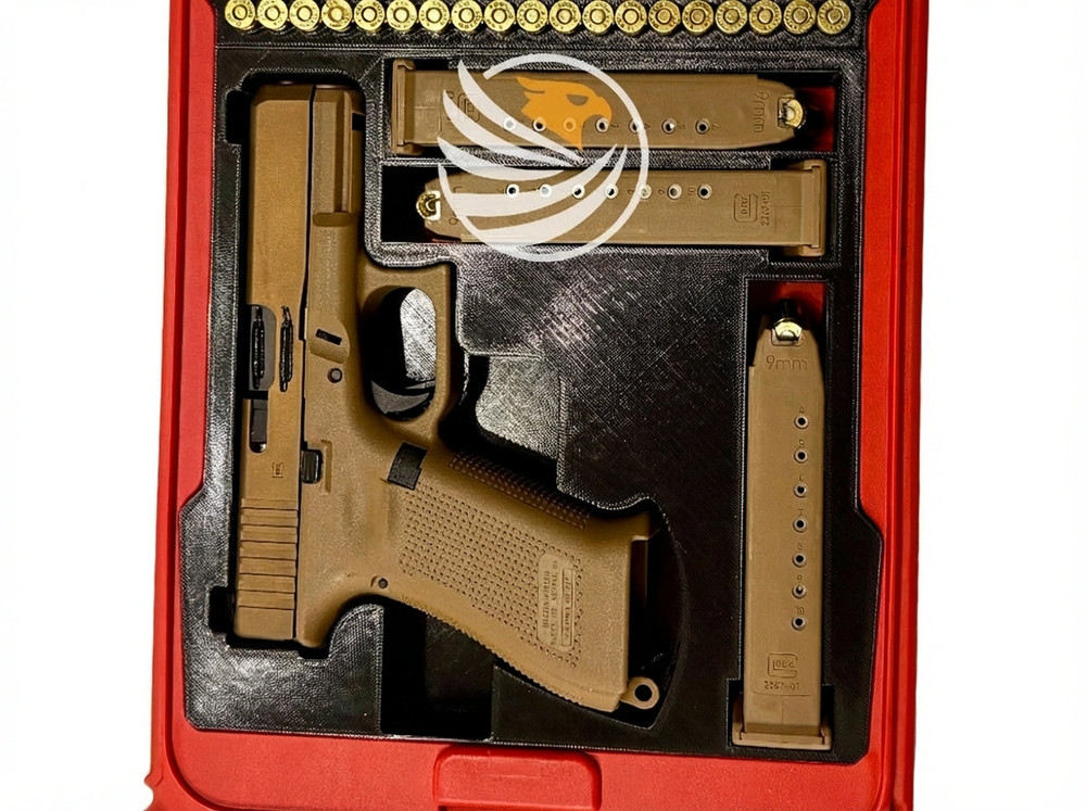 Glock 19X Milwaukee PACKOUT Low Profile Bin (Insert Only)