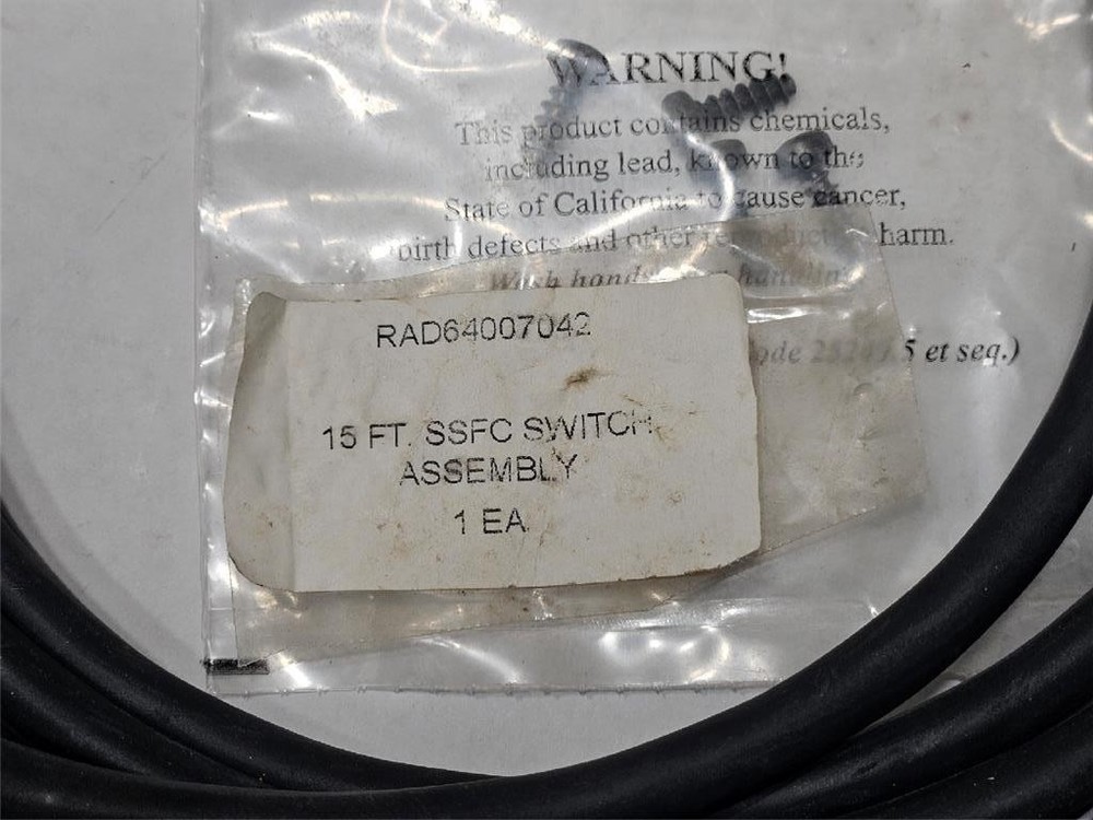 Radnor 64007042 Model 16-915RAD Switch Assembly And Cable For Profax