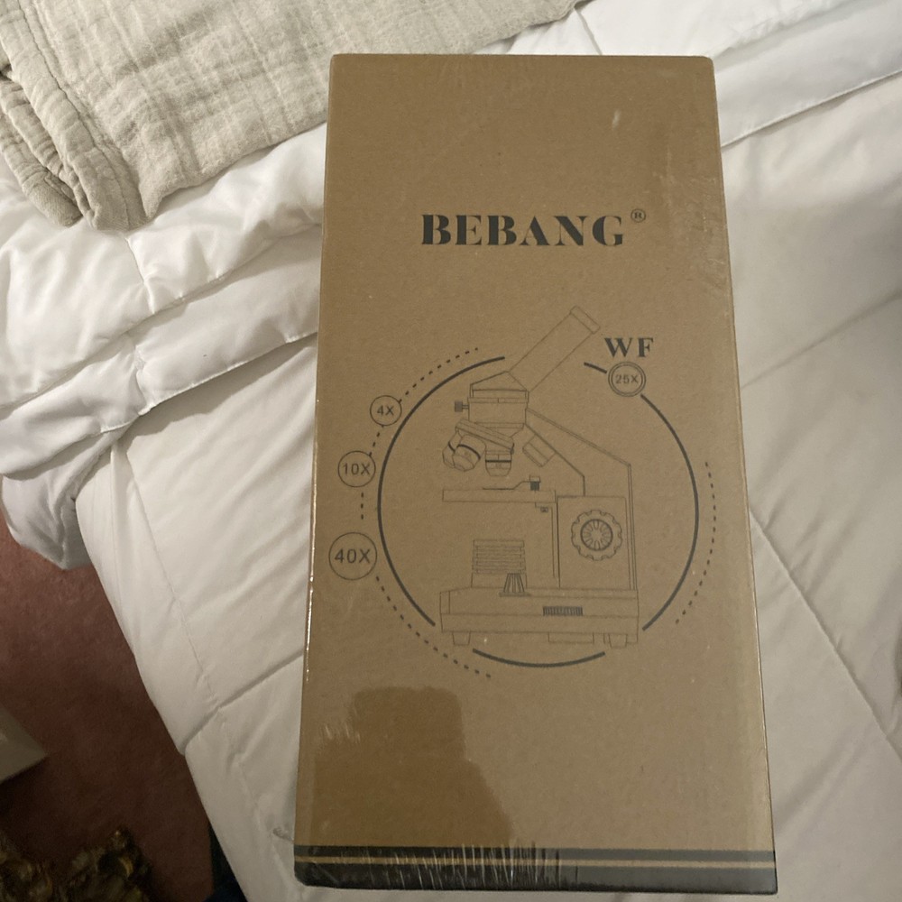 Microscope for Adults Kids, 100X-2000X BEBANG Compound Microscope with