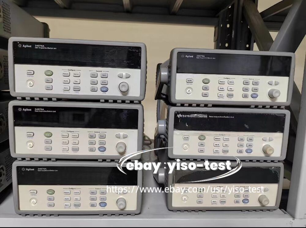 1PC HP KEYSIGHT  Agilent 34970A Data Acquisition Switch Unit /Good function #$