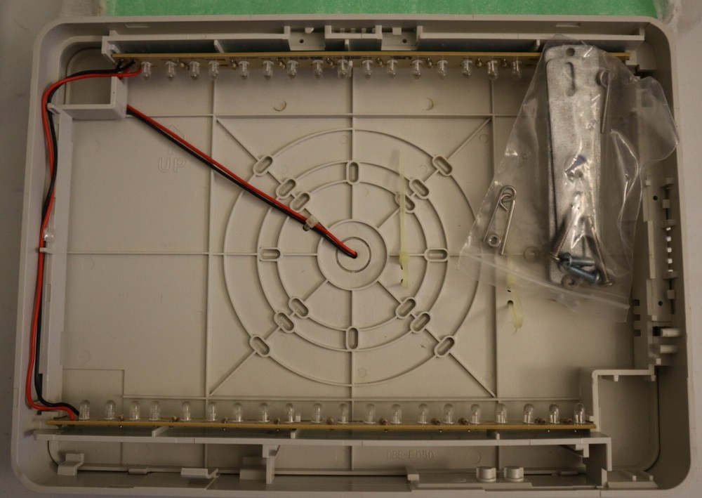 Plastic Green Exit Single Face Emergency Exit Sign OB Unused