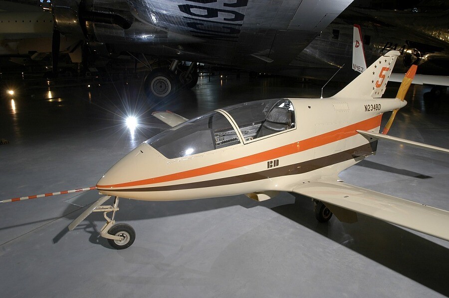 Bede BD-5B Airplane Desk Wood Model Small New