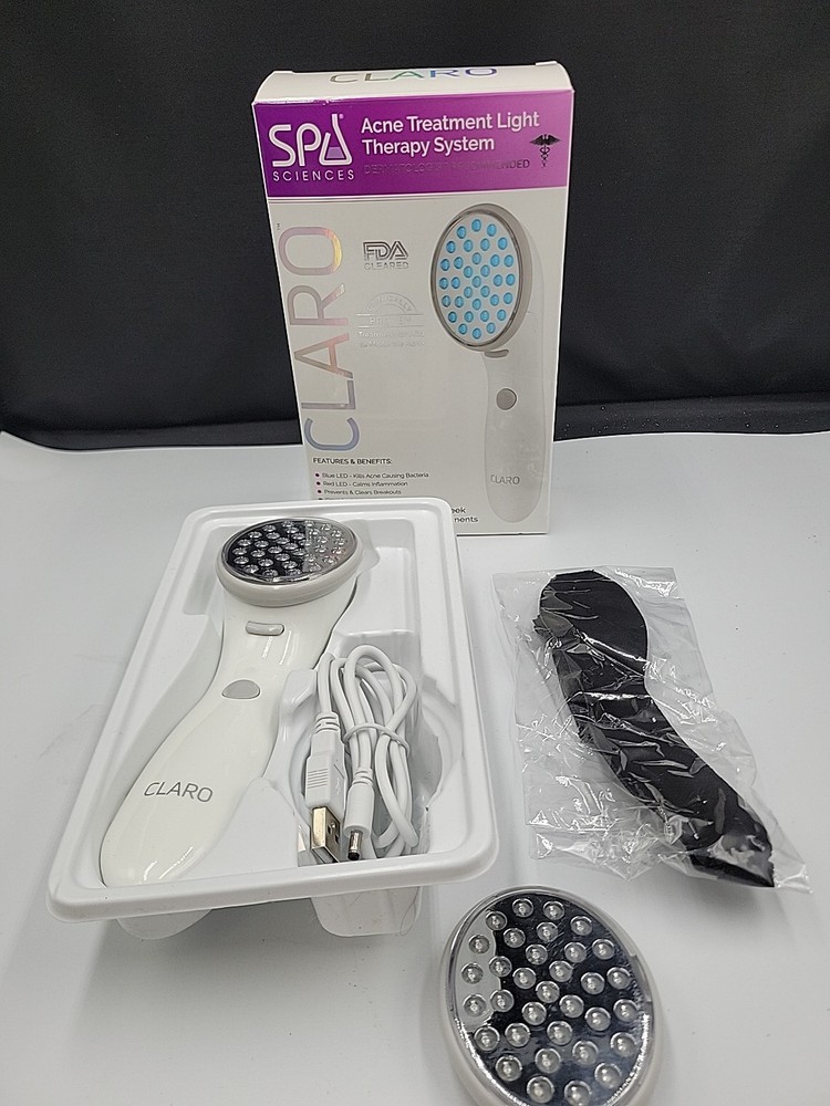 Spa Sciences Claro Acne Treatment Light Therapy System