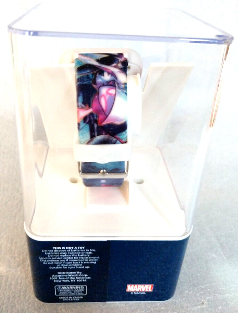 Marvel Comics Spider-Man Gwen Video Interactive Digital Camera Watch USB New