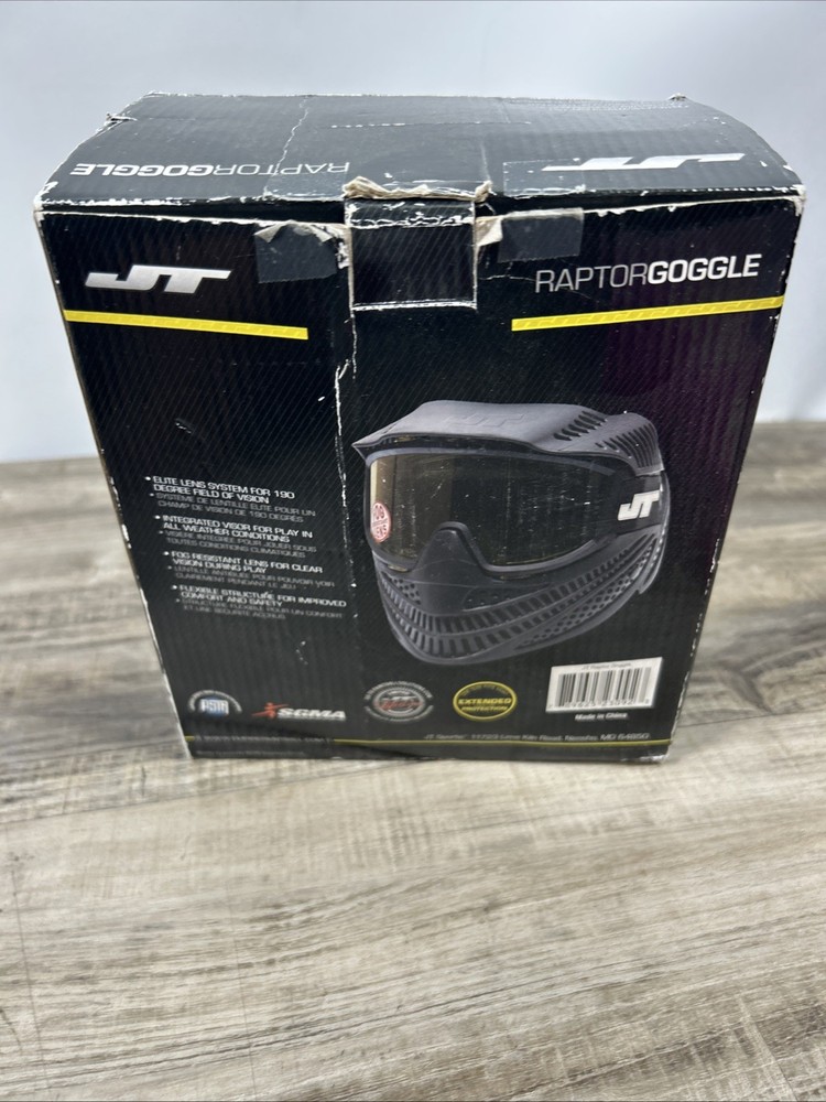 J.T. Marker Black Raptor Elite Mask Goggle