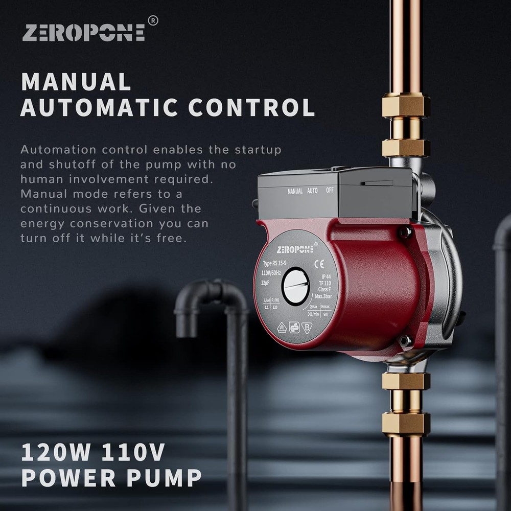 Hot Water Recirculating Pump, Water Circulator Pump