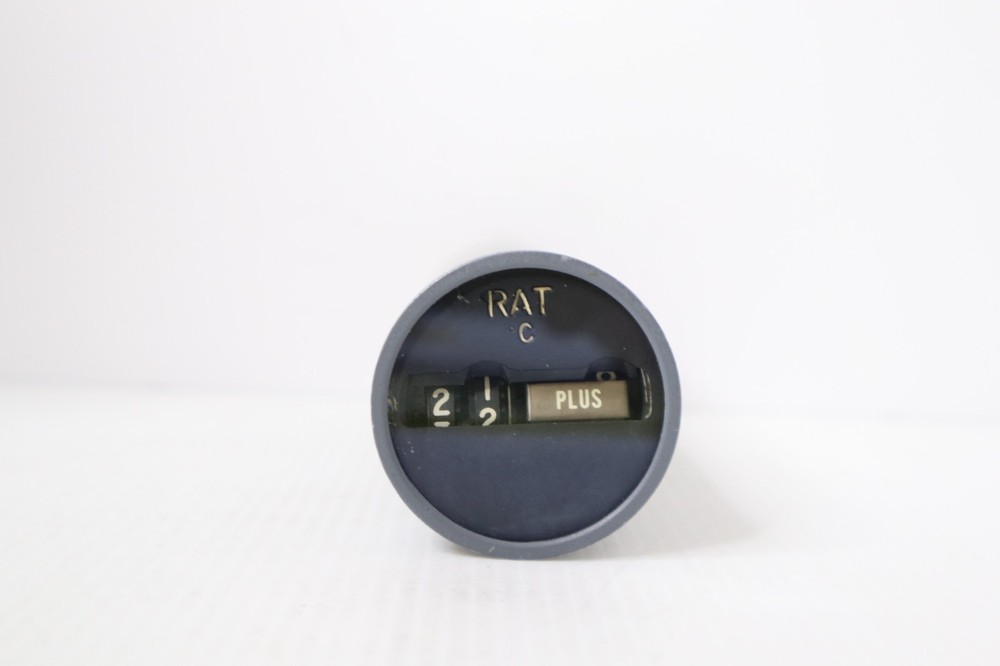 Intercontinental Dynamics 15355 Ram Air Temperature Indicator Repaired with Tag