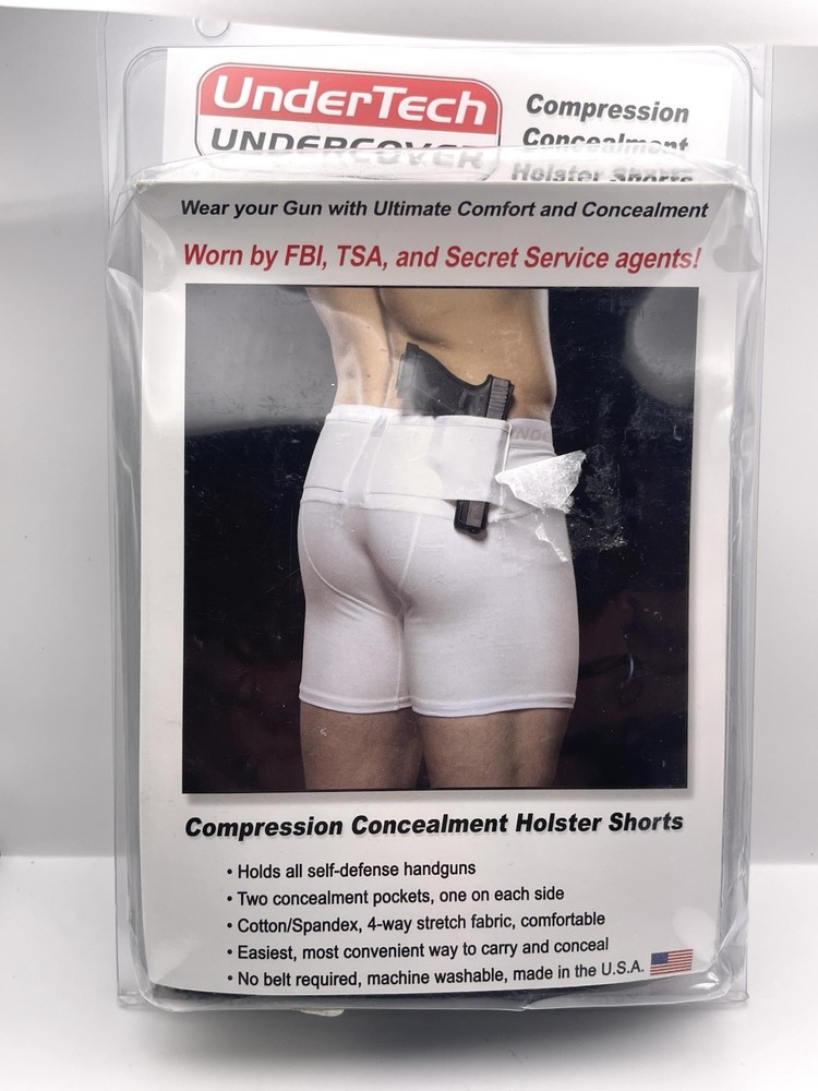 Undertech Concealed Carry Compression Boxer new In Box Small W 27-30