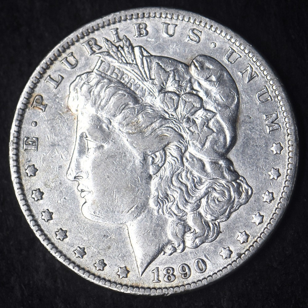 1890-P Morgan Silver Dollar $1 - COINGIANTS -