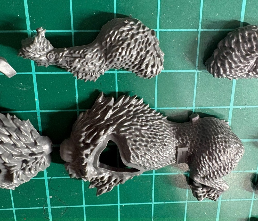 Space Wolves Thunderwolf Cavalry Wolf A | Torso Body Bits Warhammer 40K Kitbash