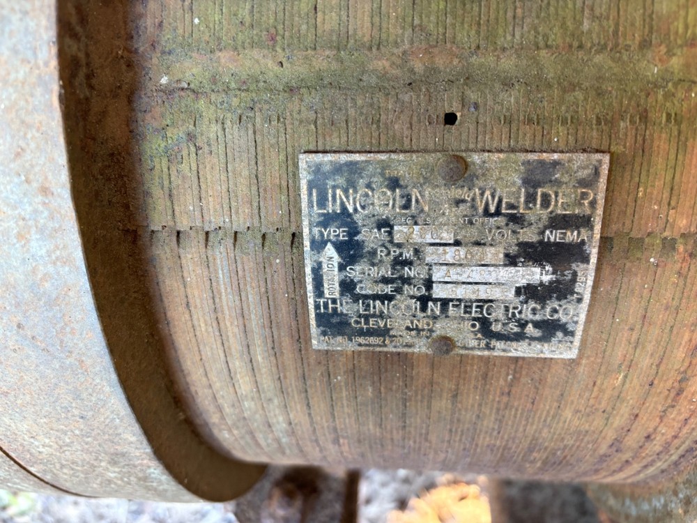 wisconsin engine and Lincoln welder