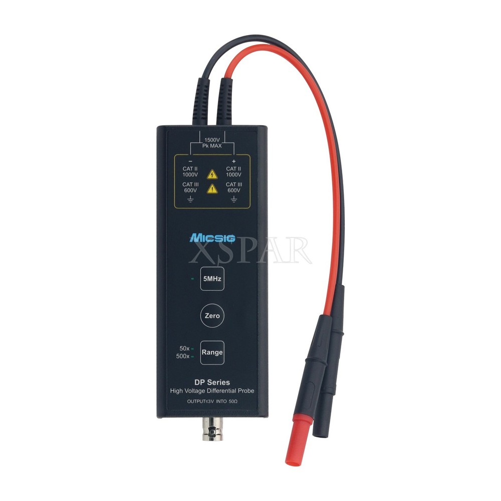 Micsig Optional model Differential Probe Dual Range Selection Oscilloscope Probe