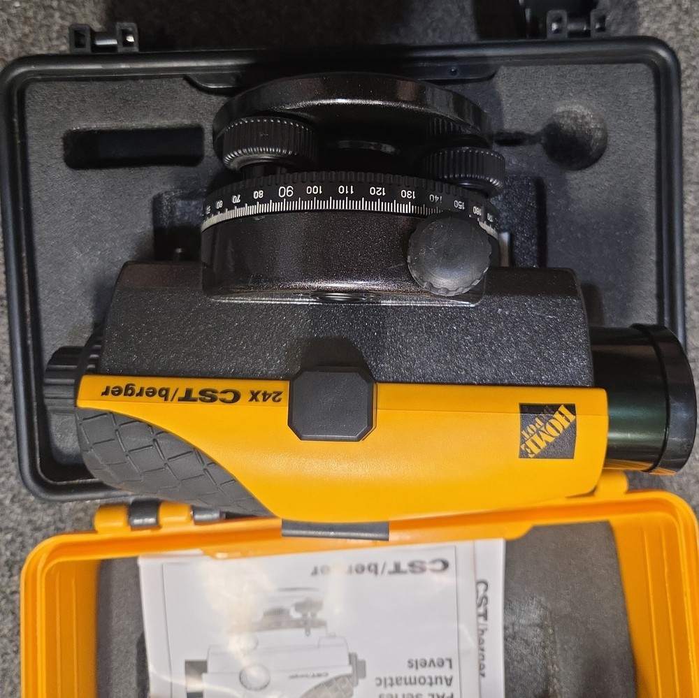 CST/Berger 24X Automatic Level w/ Hard Case - See Notes