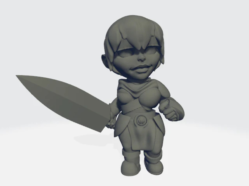 Monstero - Human Fighter Female