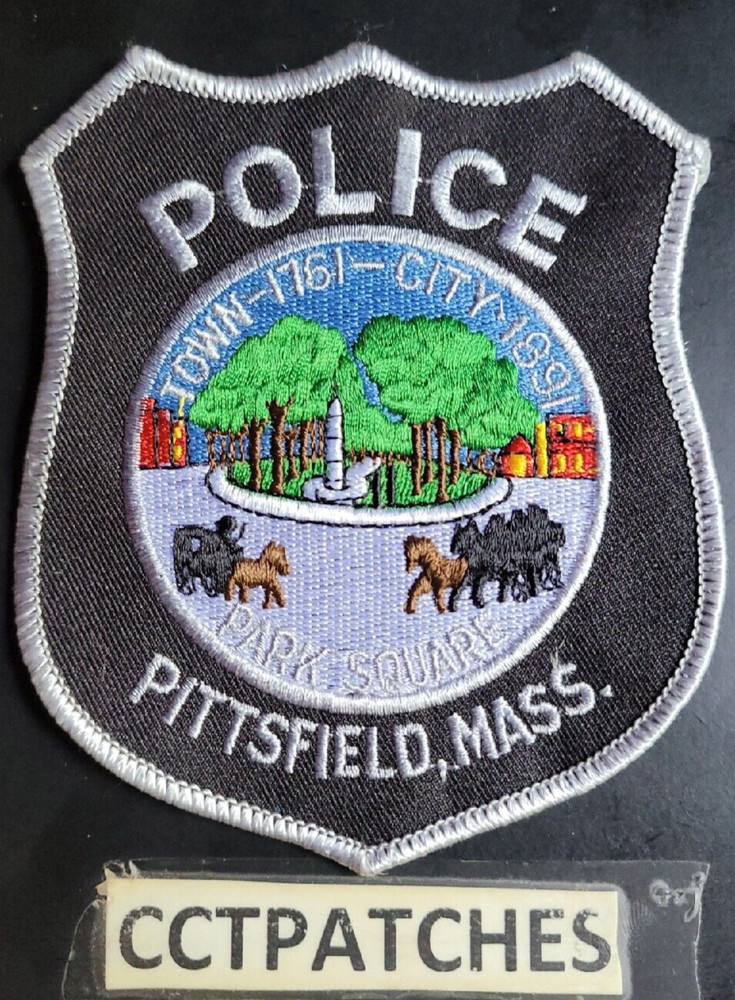 PITTSFIELD, MASSACHUSETTS POLICE SHOULDER PATCH MA