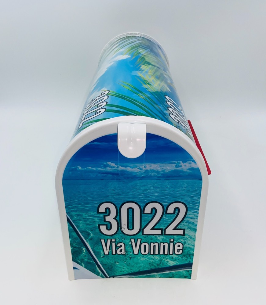 Tropical custom mailbox, Mothers Day Gift