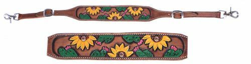 Showman Sunflower and Cactus Wither Strap