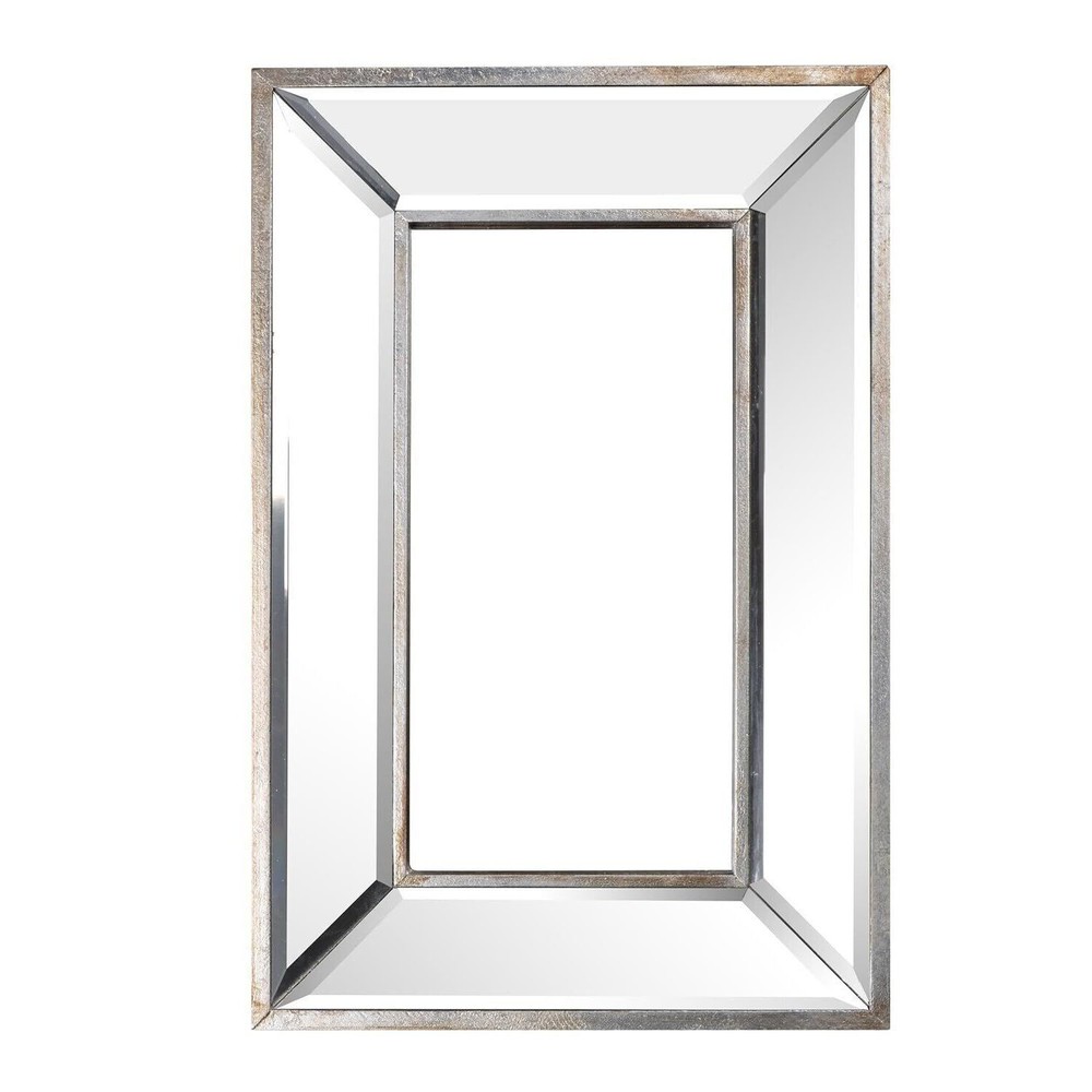 18 Silver Framed Accent Mirror