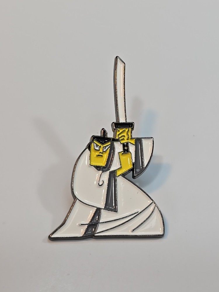 Samurai Jack Cartoon Character Lapel Pin
