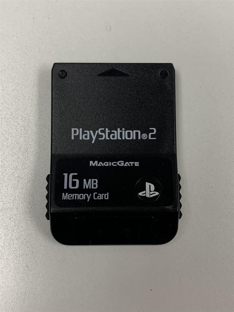 PS2 Memory Card 16MB Katana Game Accessories Black High Capacity MagicGate