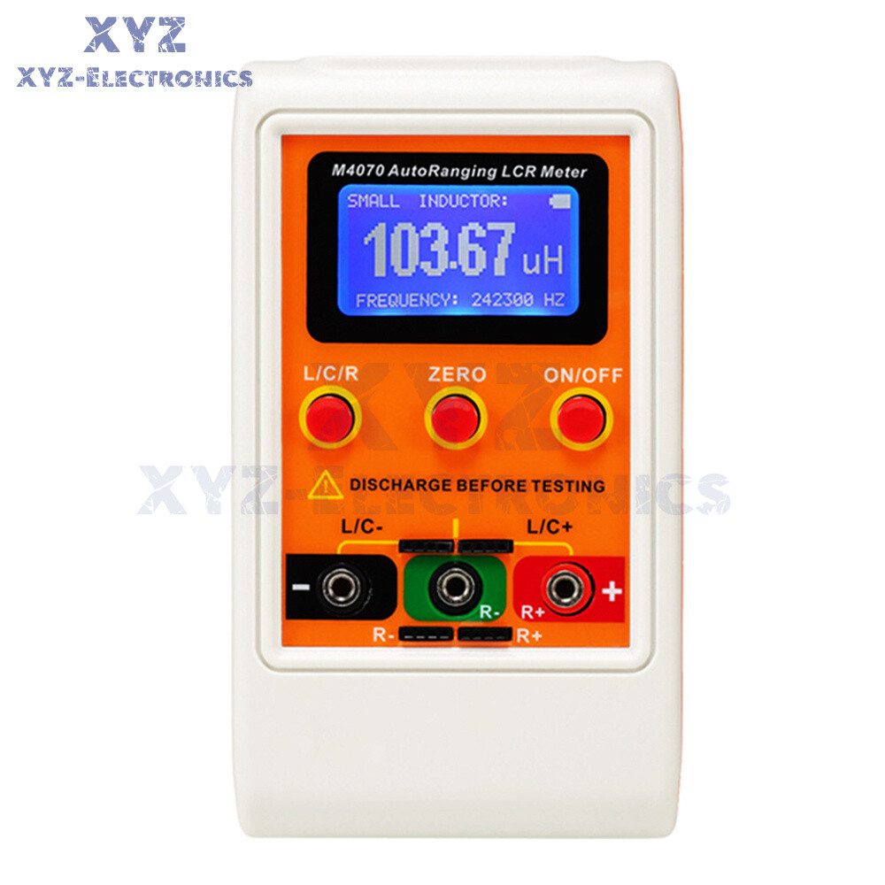 M4070 Auto Ranging LCR Meter Capacitance Inductance Resistance Tester US