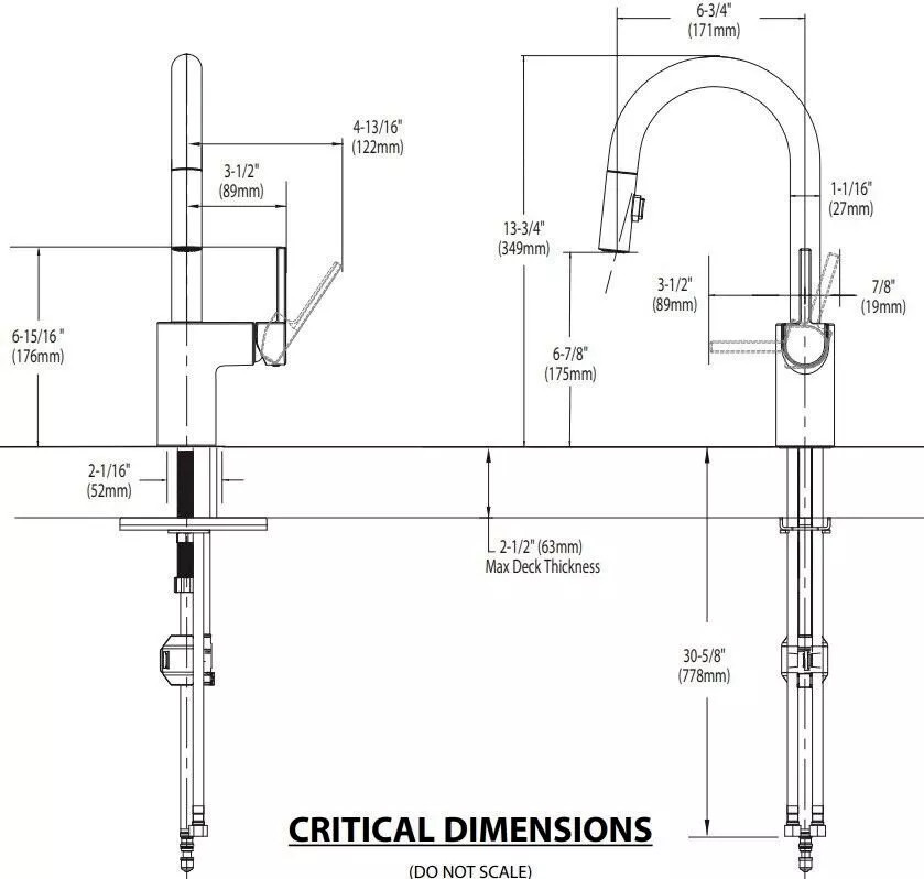 🆕 Moen 5965SRS ALIGN Pull-Down Reflex Kitchen Bar Prep Faucet - Stainless $529