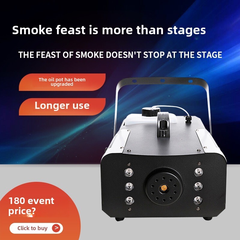 LED900W remote control smoke machine fire fighting  stage performance wedding