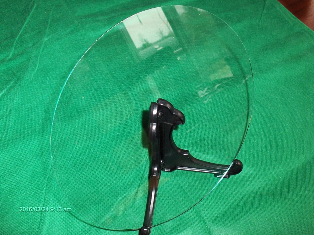 NEW REPLACEMENT FLAT Round Glass, 14 1/8" Diameter,0.070" thick. for  AD Clock
