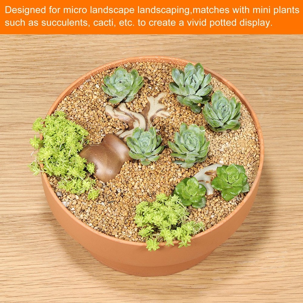 Ceramic Tree Branch #6 2pcs Artificial Trunk for Succulent Planter