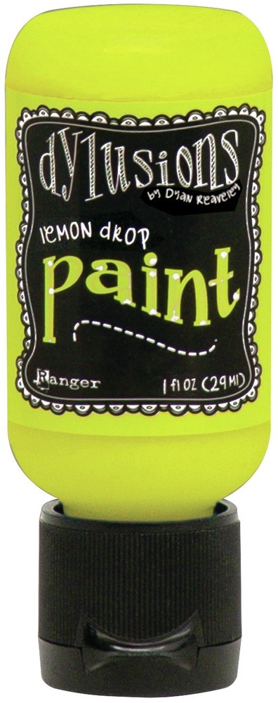 Dylusions Acrylic Paint 1oz-Lemon Drop